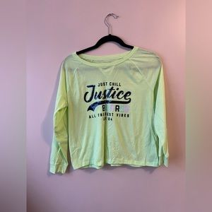 Neon Justice shirt